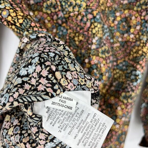 J Crew Liberty Shirt Size 2 Women Little Marquess Perfect Floral Button Down Top - Picture 8 of 8